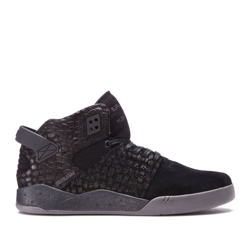 Supra Skytop Iii High Top Schuhe Damen - Schwarz RQD63823